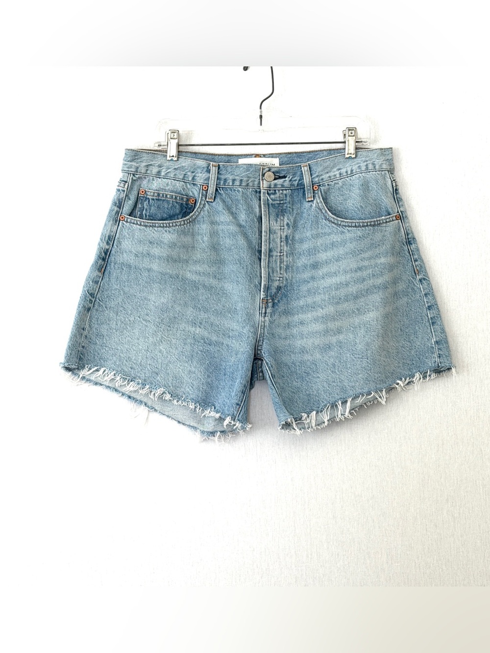 Denim Forum The Ex-Boyfriend Hi-Rise Denim Short - Picture 1 of 10